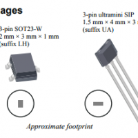 美国ALLEGRO型号A1190,A1192,A1193单极霍尔开关元件