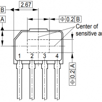 infineon英飞凌TLE4998C4线性霍尔传感器IC