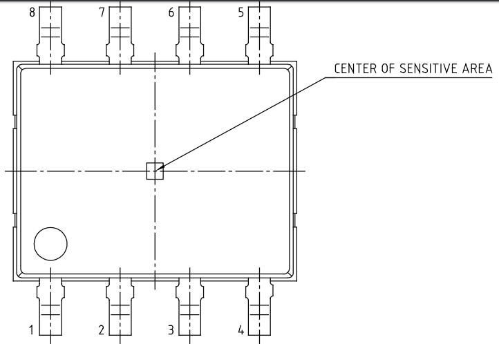 infineon英飞凌TLE4998C8D线性霍尔传感器IC