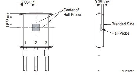 infineon英飞凌​TLE4998P线性霍尔传感器IC