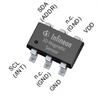 infineon英飞凌TLE493D-W2B6霍尔传感器IC
