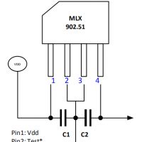 melexis迈来芯MLX90215可编程霍尔效应传感器IC