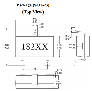 台湾MST美加MH182双极锁存高温风机电机霍尔元件