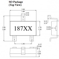 台湾MST美加MH187高温风机双极锁存霍尔元件