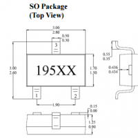 台湾MST美加​MH195电动自行车双极锁存霍尔元件