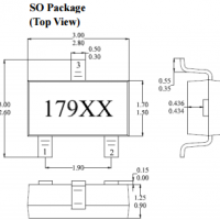 台湾MST美加MH179固态开关双极锁存霍尔元件