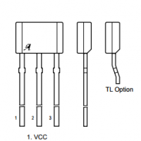 ALLEGRO型号A3250和A3251高温应用单极性霍尔元件