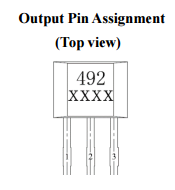 台湾MST美加MH492振动感应线性霍尔元件