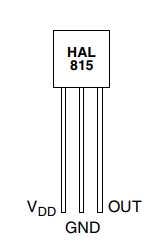 TDK东电化HAL815可编程线性霍尔效应传感器IC元件