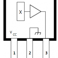 ALLEGRO型号UGN3503线性霍尔效应齿轮传感器IC元件