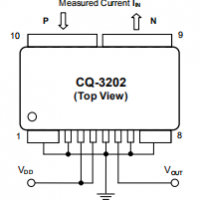 Akm旭化成CZ-3725通用变频器电流传感器ic芯片